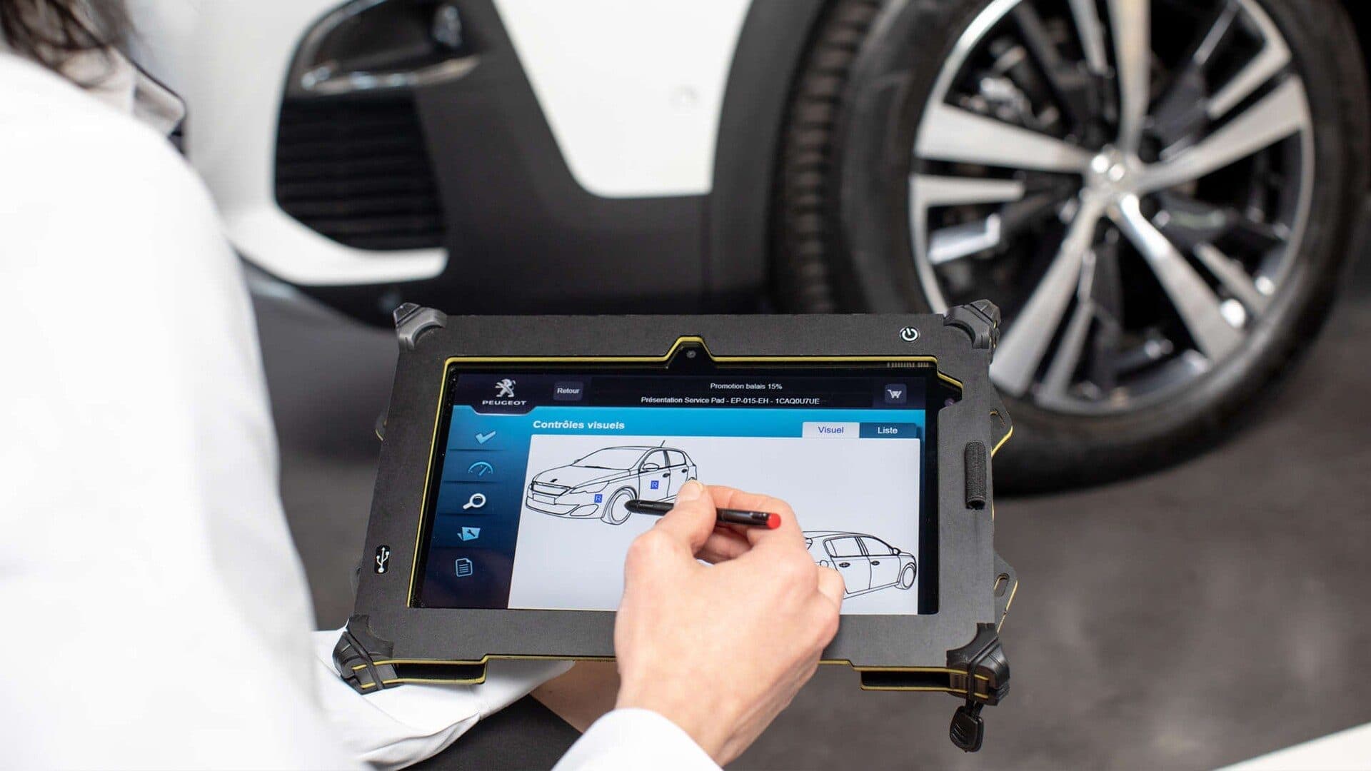 Diagnóstico con Service Pad oficial Peugeot — Aníbal Delisa Montevideo